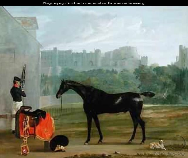 Outside the Guard House at Windsor - Edmund Bristow