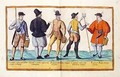 Sixteenth century costumes from 'Omnium Poene Gentium Imagines' 31 - Abraham de Bruyn