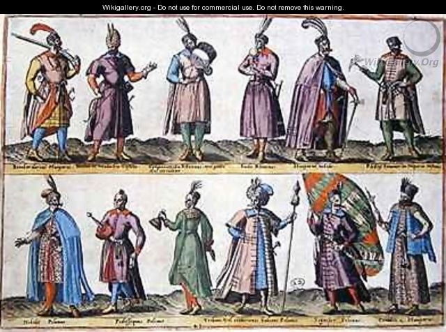 Hungarian and Polish military dress during the Sixteenth century, from 