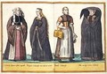 Sixteenth century costumes from 'Omnium Poene Gentium Imagines' 2 - Abraham de Bruyn