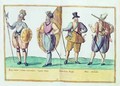 Sixteenth century costumes from 'Omnium Poene Gentium Imagines' - Abraham de Bruyn