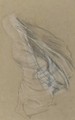 Drapery Sketch For The Dancing Figure In 