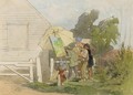 William J. Ferguson Painting In Kent - James Abbott Pasquier