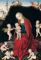 The virgin and child with seven angels - Lucas The Younger Cranach