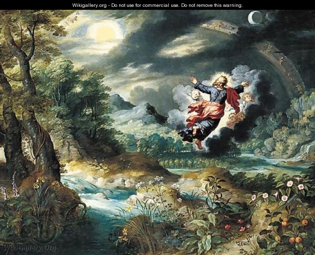 God creating heaven and earth - Jan, the Younger Brueghel