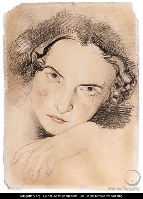 Study Of Julia Tatham, Aged 13 - George Richmond