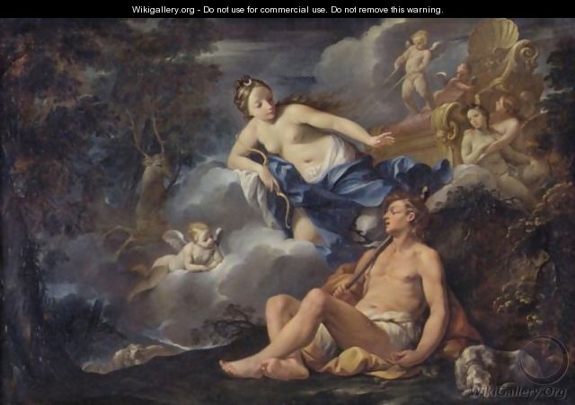 Diana And Endymion - Giovanni Gioseffo da Sole