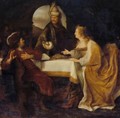 Esther's Banquet - Salomon Koninck