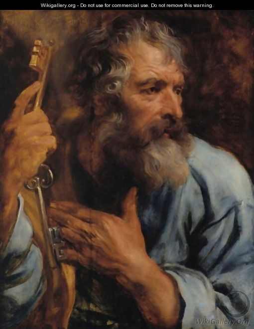 Bust Of The Apostle Peter - Sir Anthony Van Dyck