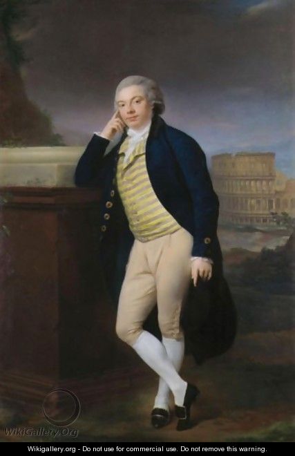 Portrait Of Sir Thomas Stapleton, 6th Bt. (1766-1831), Later Baron Le Despencer - Anton von Maron