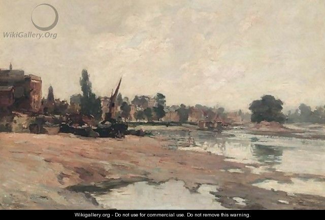 The Thames At Isleworth - Joseph Milner