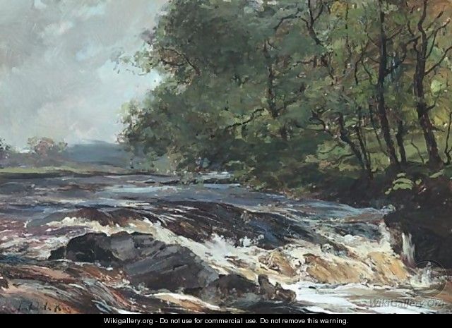 The Falls Of Dochart, Killin, Perthshire - Archibald Kay