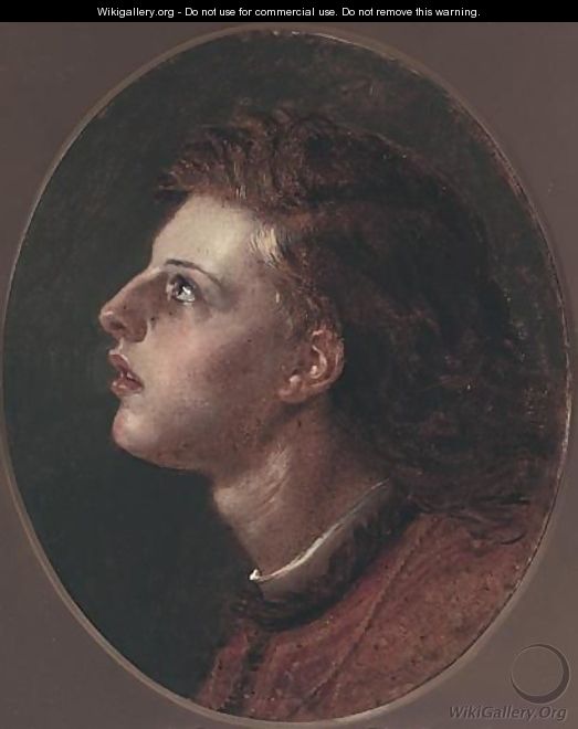 Portrait Of A Young Man - Sir Joseph Noel Paton