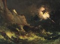 A Storm At Sea - (after) Francis Danby