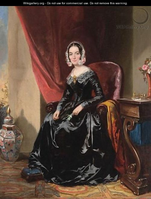 Portrait Of A Lady - (after) Thomas Junior Richmond