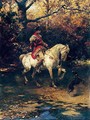 Prince Lubomirski On Horseback - Alfred Wierusz-Kowalski