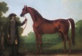 Mr Charles Wilson's Arabian With A Groom - Thomas Spencer