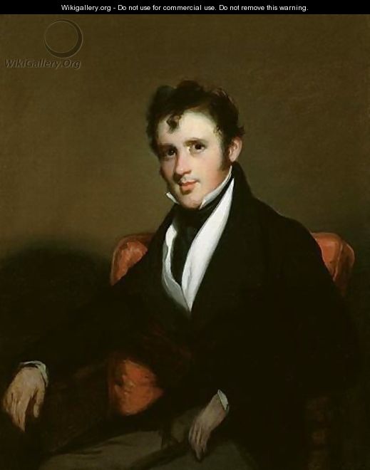 Portrait Of Captain John Wogan Patton (1794-1833) - George Chinnery