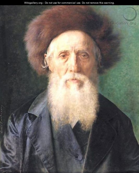 Portrait Of A Rabbi 2 - Isidor Kaufmann