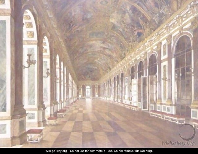 The Hall Of Mirrors, Palace Of Versailles - Carl Karger