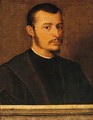 Portrait Of Jacopo Ottoboni, Head And Shoulders, Seated Before A Parapet - Venetian School