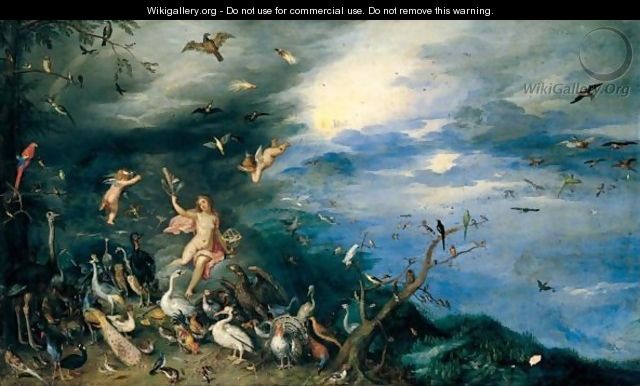 The Element Of Air - Jan, the Younger Brueghel