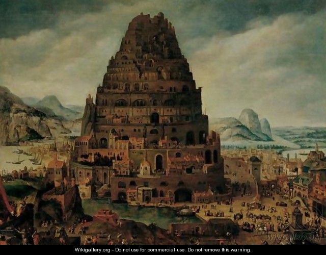 The Tower Of Babel 2 - (after) Abel Grimmer