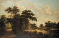 A Wooded Landscape With A Farmhouse - (after) Meindert Hobbema