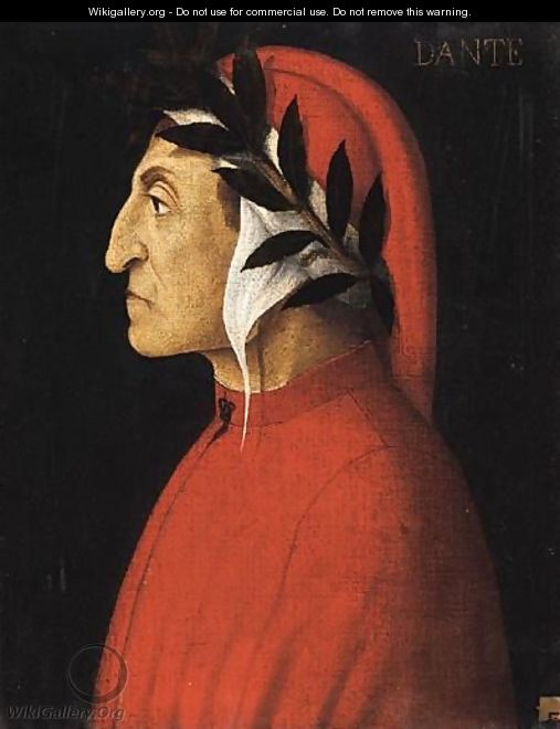 Bust Portraits Of Ariosto, Dante And Sannazaro - Italian School