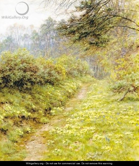 The Primrose Path Of Dalliance, Farringford - Helen Mary Elizabeth Allingham, R.W.S.