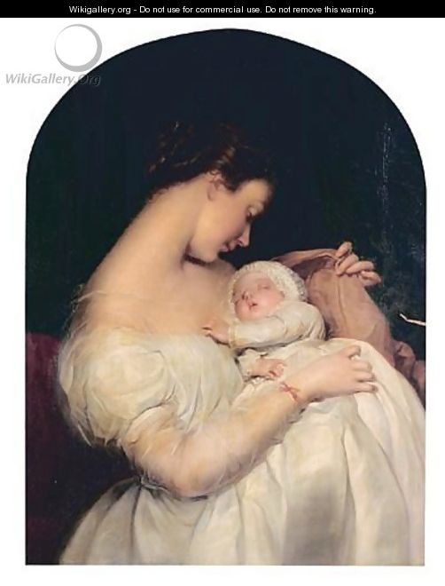 Mother And Child 2 - (after) James Sant