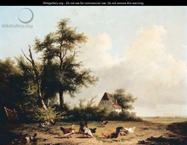 Poultry Feeding - Cornelis van Leemputten