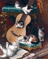 Kittens At Play - Jules Leroy