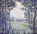 La Chaussee De Limetz, Giverny (On The Way To Limetz, Giverny) - Theodore Butler