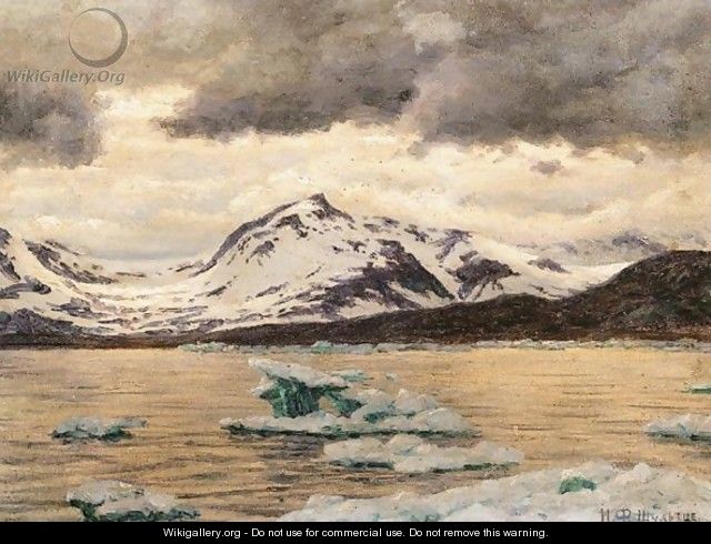 View Of Spitzbergen - Ivan Fedorovich Choultse