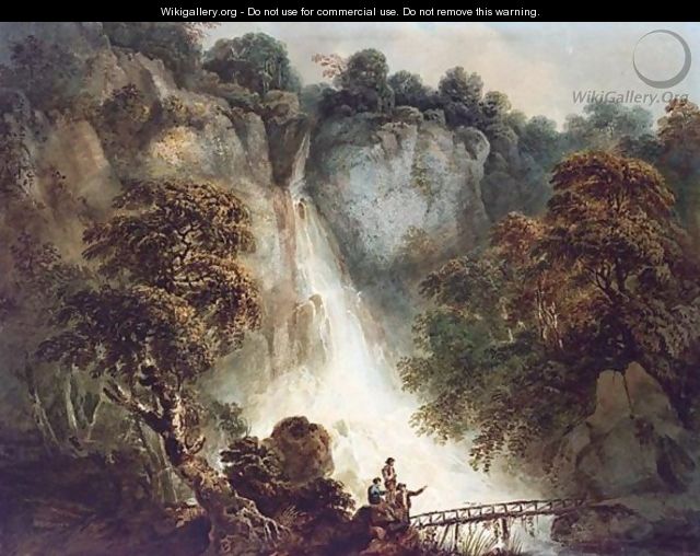 The Waterfall At Powerscourt, Near Dublin, County Wicklow - Richard Sasse