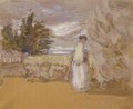 Femme Au Jardin - Edouard (Jean-Edouard) Vuillard