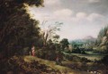 Landscape With Venus, Cupid And Adonis - Gilles Neyts