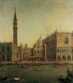 Venice, A View Of The Bacino Di San Marco With The Piazzetta And The Palazzo Ducale Looking North Towards The Torre Dell' Orologio - Antonio Joli