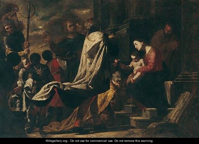 The Adoration Of The Magi - Bernardo Cavallino