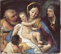 The Holy Family With The Infant Saint John The Baptist And Saint Anne - Paolo di Matteis