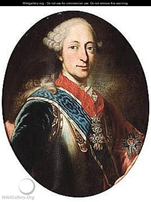 Portrait Of Maximilian III Joseph (1727-1777), Elector Of Bavaria - (after) Georg Desmarees