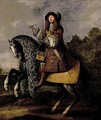 Equestrian Portrait Of A Gentleman - (after) Adam Frans Van Der Meulen