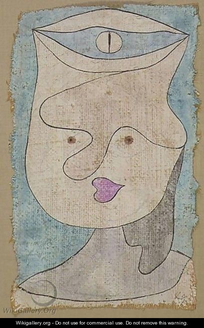 Bewatches Madchen (Watched Girl) - Paul Klee