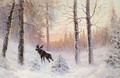 Elk In The Forest - Count Vladimir Leonidovich Muravyov