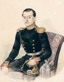 Portrait Of An Army Officer - Kazimir Antonovich Yasevich