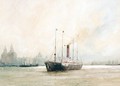 The Bibby Ship In The Mersey - William Minshall Birchall
