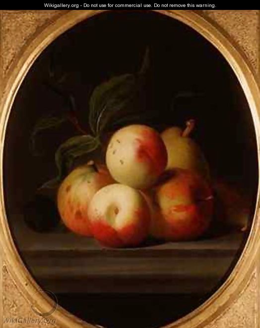 Apples on a Shelf - (after) Boggi, Giovanni