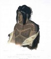 Mahsette-Kuiuab, Chief of the Cree Indians - (after) Bodmer, Karl