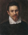 Portrait Of A Bearded Man, Head And Shoulders - Jacopo d'Antonio Negretti (see Palma Giovane)